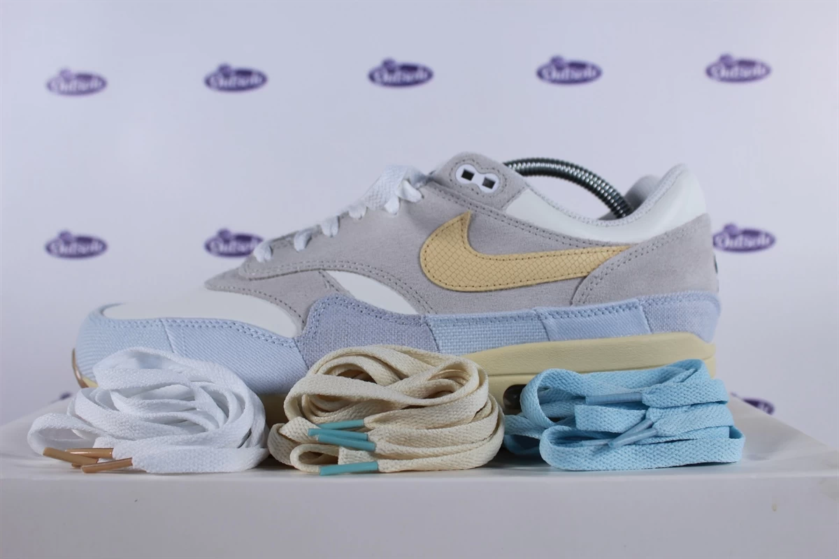 Lace Pack - Nike Air Max 1 Crepe Light Bone 3 Lace Pack - Nike Air Max 1 Crepe Light Bone
