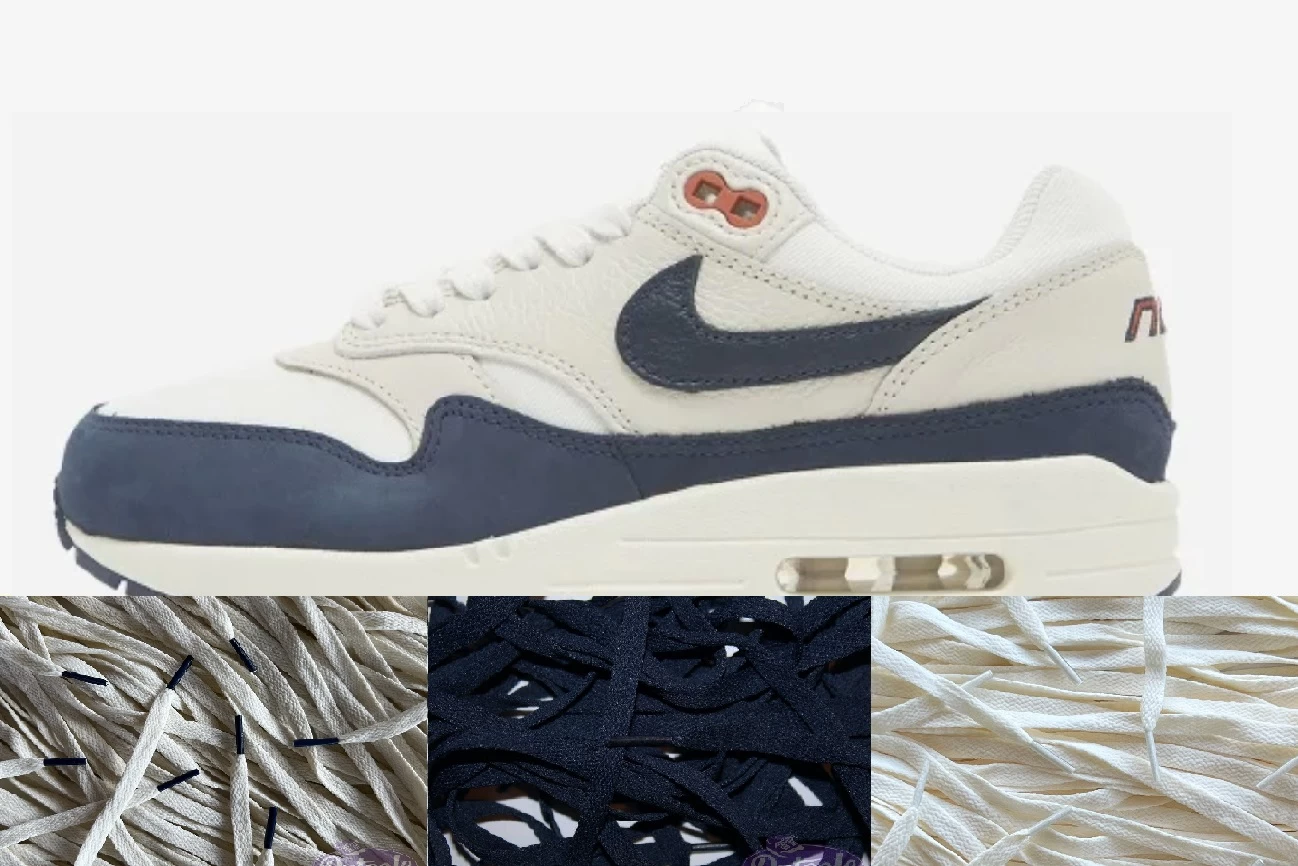 Lace Pack - Nike Air Max 1 LX Obsidian 3 Lace Pack - Nike Air Max 1 LX Obsidian