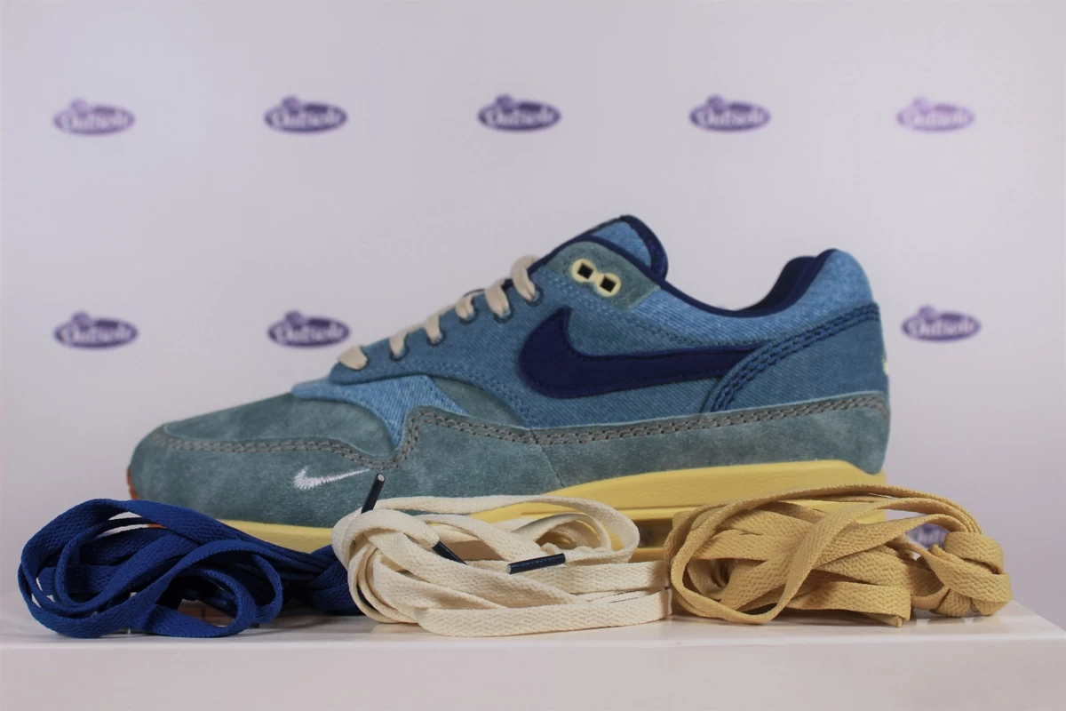 Lace Pack - Nike Air Max 1 PRM Dirty Denim Mineral Slate 3 Lace Pack - Nike Air Max 1 PRM Dirty Denim Mineral Slate