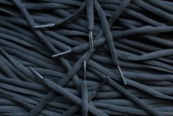 Lace Pack - Nike Air Max 1 Travis Scott Cactus Jack Wheat -Sneaker Verkoop Mini Oval Nike SB Laces Black