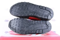 Nike Air Max 1 LTR Premium Gym Red Black 17 Nike Air Max 1 LTR Premium Gym Red Black -Sneaker Verkoop Nike Air Max 1 LTR Premium Gym Red Black 2