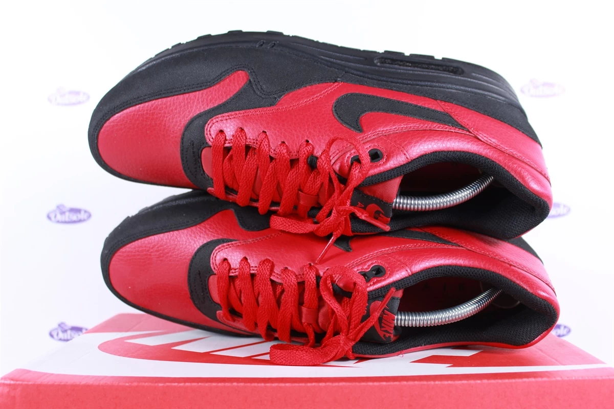 Nike Air Max 1 LTR Premium Gym Red Black 9 Nike Air Max 1 LTR Premium Gym Red Black - Afbeelding 7