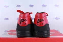Nike Air Max 1 LTR Premium Gym Red Black 15 Nike Air Max 1 LTR Premium Gym Red Black -Sneaker Verkoop Nike Air Max 1 LTR Premium Gym Red Black 4