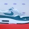 Nike Air Max 1 LV8 White Dark Teal 1 Nike Air Max 1 LV8 White Dark Teal -Sneaker Verkoop Nike Air Max 1 LV8 White Dark Teal 2