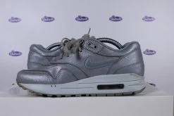 Nike Air Max 1 Premium Cut Out Metallic Silver -Sneaker Verkoop Nike Air Max 1 Metallic Silver 37 7