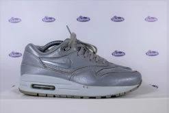 Nike Air Max 1 Premium Cut Out Metallic Silver