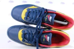 Nike Air Max 1 Premium Navy Gym Red SAMPLE -Sneaker Verkoop Nike Air Max 1 Premium Navy Gym Red SAMPLE 43 3