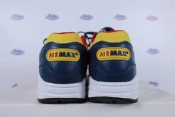 Nike Air Max 1 Premium Navy Gym Red SAMPLE -Sneaker Verkoop Nike Air Max 1 Premium Navy Gym Red SAMPLE 43 4