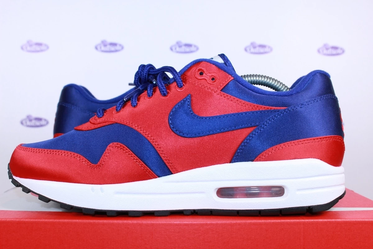 Nike Air Max 1 SE Satin Red Blue 8 Nike Air Max 1 SE Satin Red Blue - Afbeelding 6
