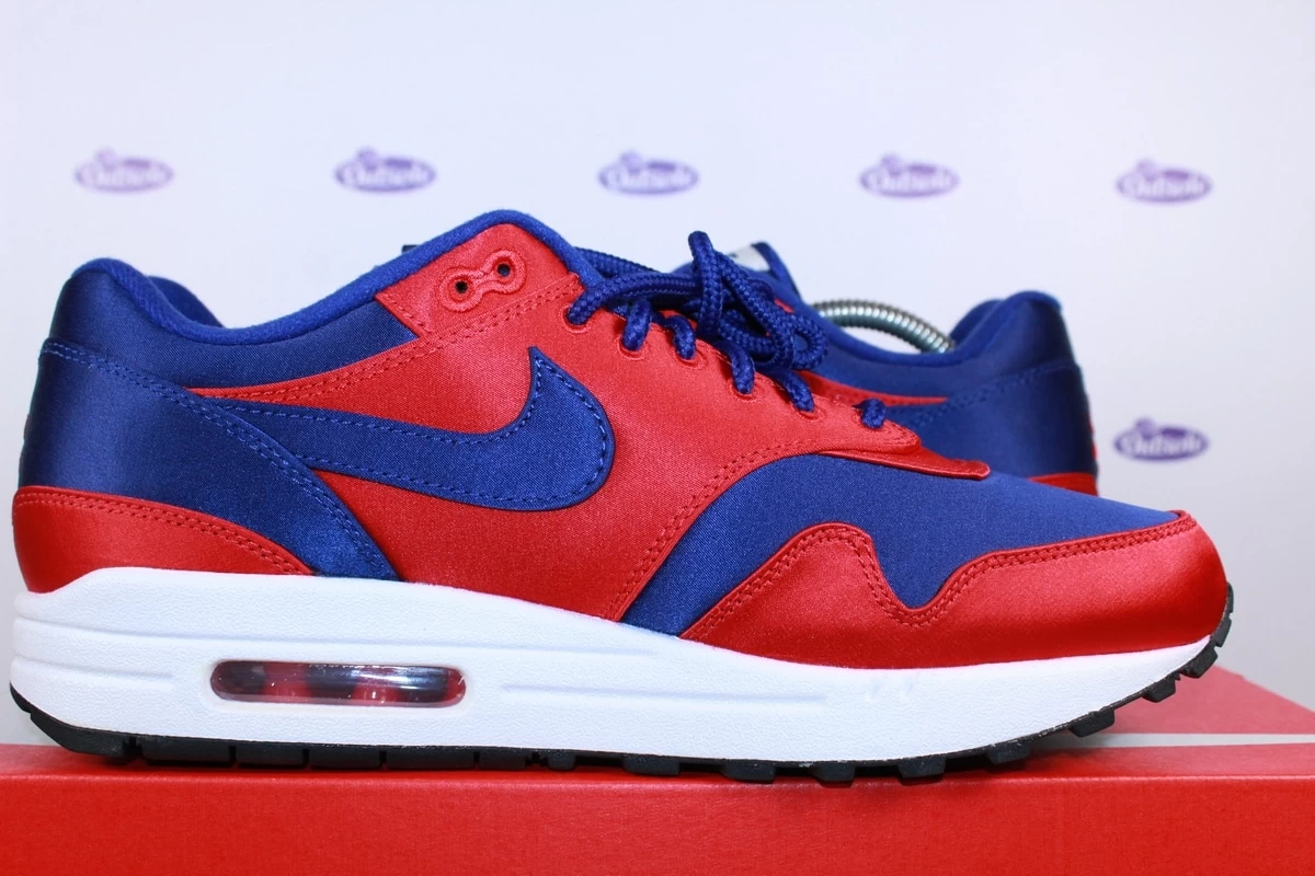 Nike Air Max 1 SE Satin Red Blue 7 Nike Air Max 1 SE Satin Red Blue - Afbeelding 5