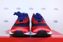 Nike Air Max 1 SE Satin Red Blue 12 Nike Air Max 1 SE Satin Red Blue -Sneaker Verkoop Nike Air Max 1 SE Satin Upper Red Blue DS 7