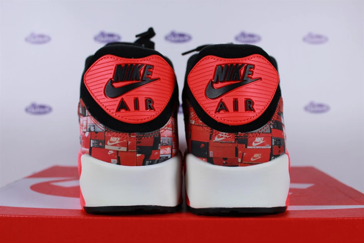 Nike Air Max 90 Atmos Bright Crimson 8 Nike Air Max 90 Atmos Bright Crimson - Afbeelding 6