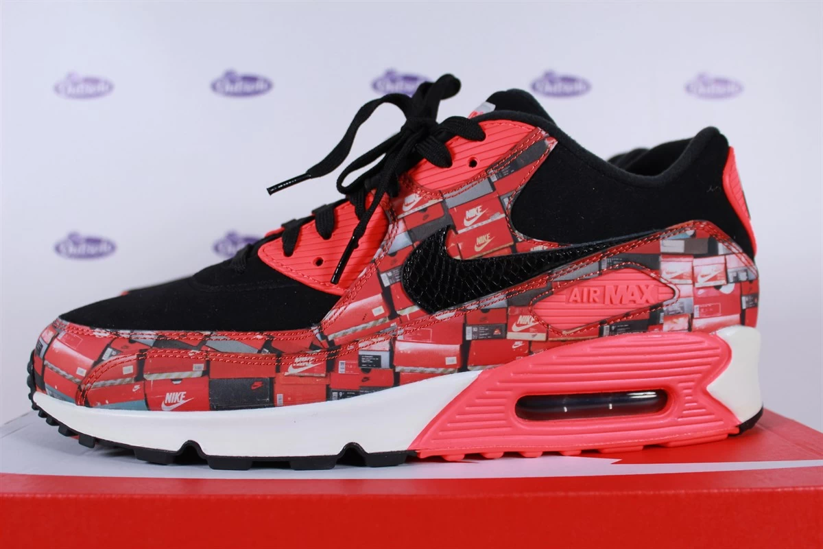 Nike Air Max 90 Atmos Bright Crimson 4 Nike Air Max 90 Atmos Bright Crimson - Afbeelding 2