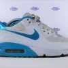 Nike Air Max 90 Hyperfuse Platinum Dynamic Blue -Sneaker Verkoop Nike Air Max 90 Hyperfuse Platinum Dynamic Blue 41 1