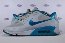Nike Air Max 90 Hyperfuse Platinum Dynamic Blue -Sneaker Verkoop Nike Air Max 90 Hyperfuse Platinum Dynamic Blue 41 6