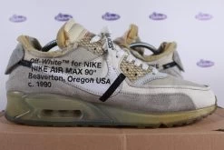 Nike Air Max 90 Off-White THE TEN White Sail -Sneaker Verkoop Nike Air Max 90 Off white The Ten 43 tom 7