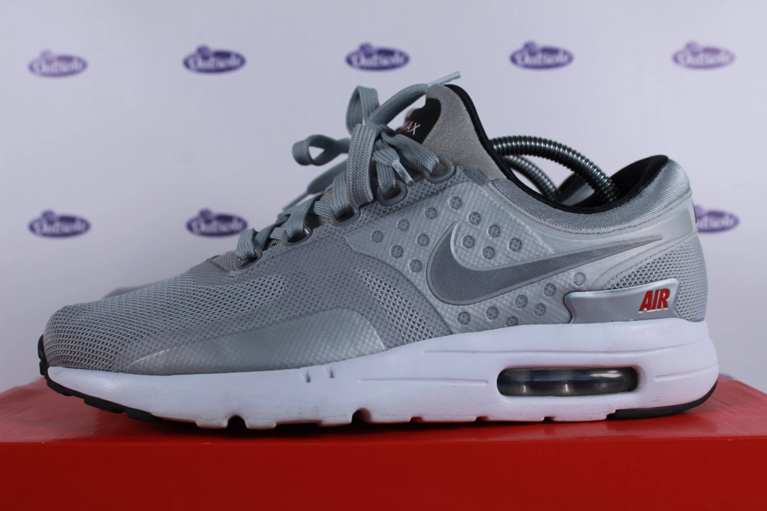 Nike Air Max Zero QS Metallic Silver 4 Nike Air Max Zero QS Metallic Silver - Afbeelding 2