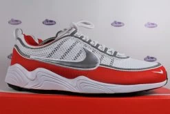 Nike Air Zoom Spiridon '16 Metallic Silver Red