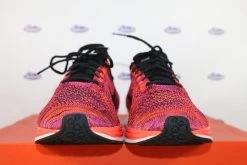Nike Flyknit Racer Hyper Orange Vivid Purple -Sneaker Verkoop Nike Flyknit Racer Hyper Orange 40 6
