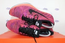 Nike Flyknit Racer Hyper Orange Vivid Purple -Sneaker Verkoop Nike Flyknit Racer Hyper Orange 40 8
