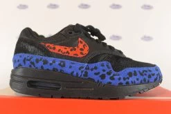 Nike Air Max 1 Premium Black Leopard Habanero