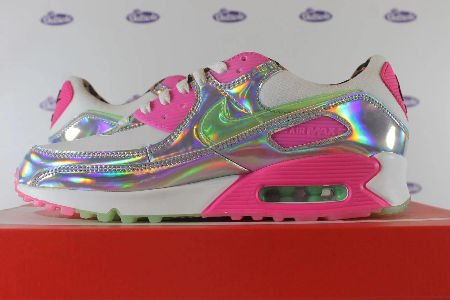 Nike Air Max 90 LX Laser Fuchsia 8 Nike Air Max 90 LX Laser Fuchsia - Afbeelding 6
