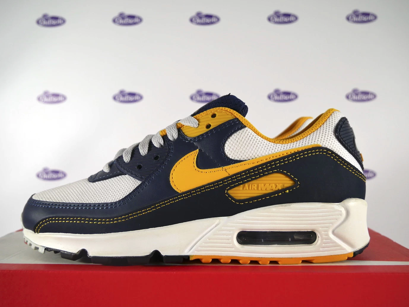 Nike Air Max 90 Michigan Navy 4 Nike Air Max 90 Michigan Navy - Afbeelding 2