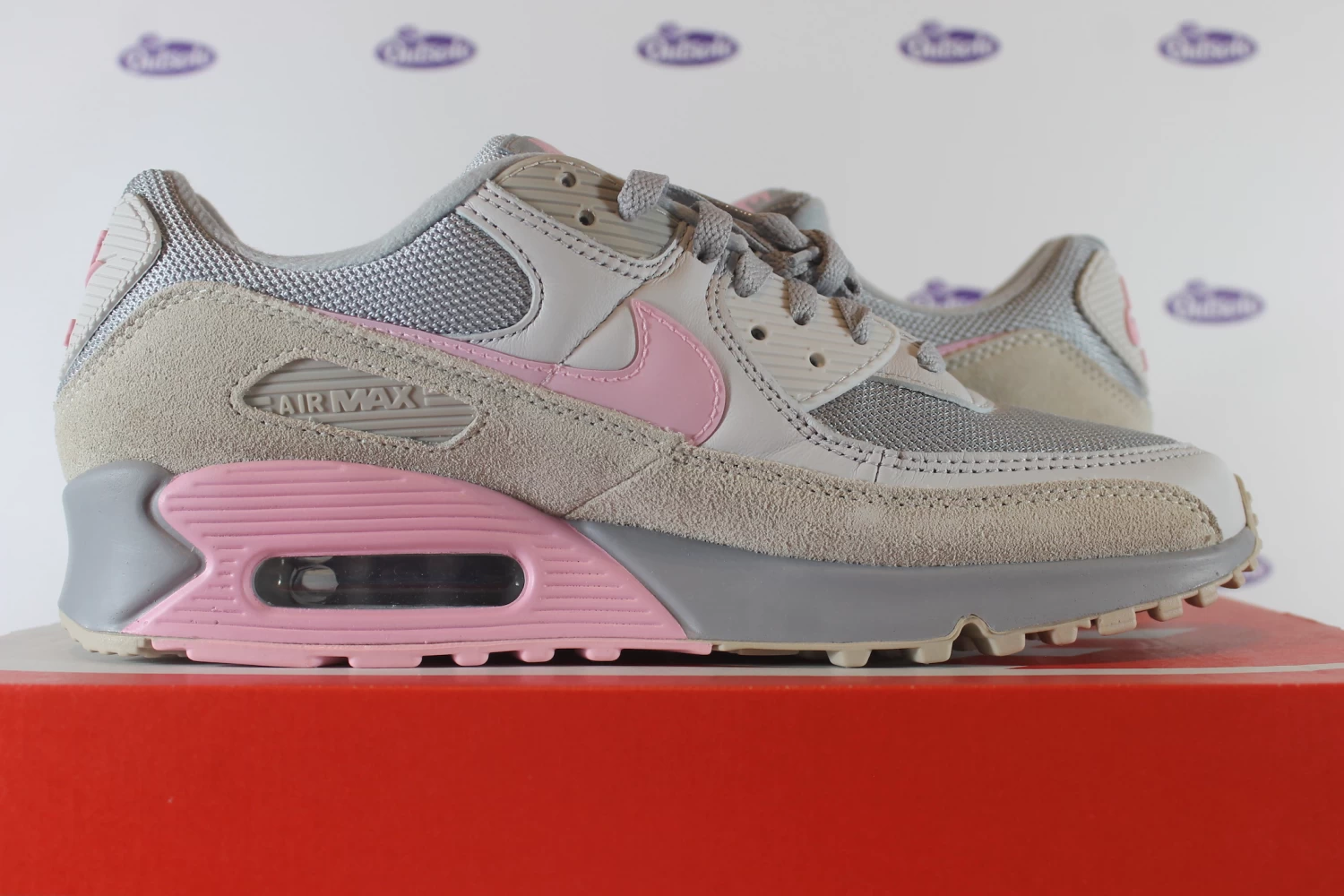 Nike Air Max 90 Vast Grey Pink 7 Nike Air Max 90 Vast Grey Pink - Afbeelding 5
