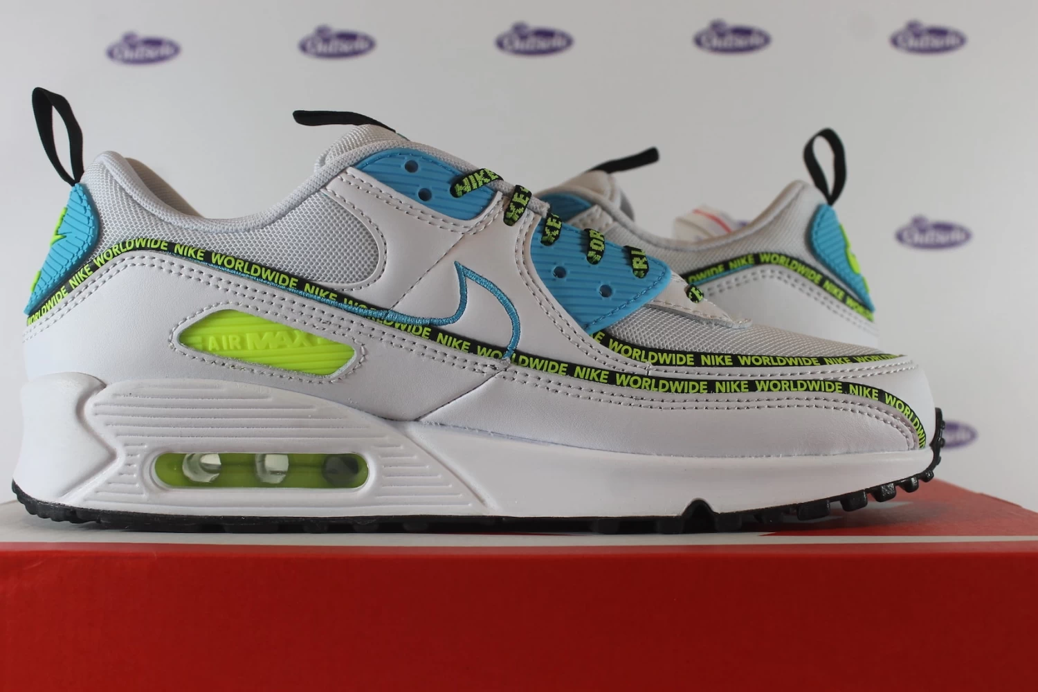 Nike Air Max 90 Worldwide Pack Blue Fury 7 Nike Air Max 90 Worldwide Pack Blue Fury - Afbeelding 5