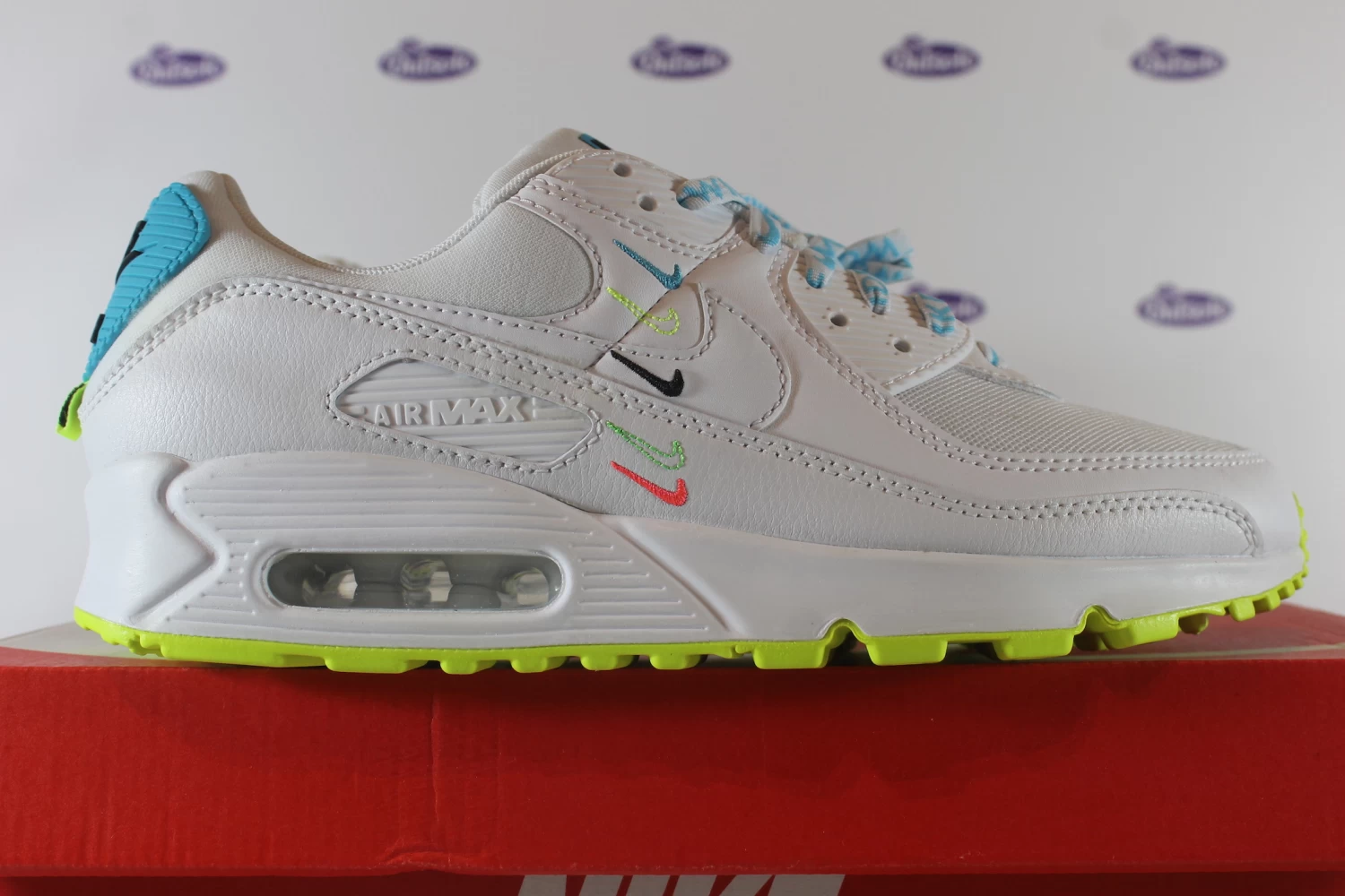 Nike Air Max 90 Worldwide Pack White Volt 3 Nike Air Max 90 Worldwide Pack White Volt