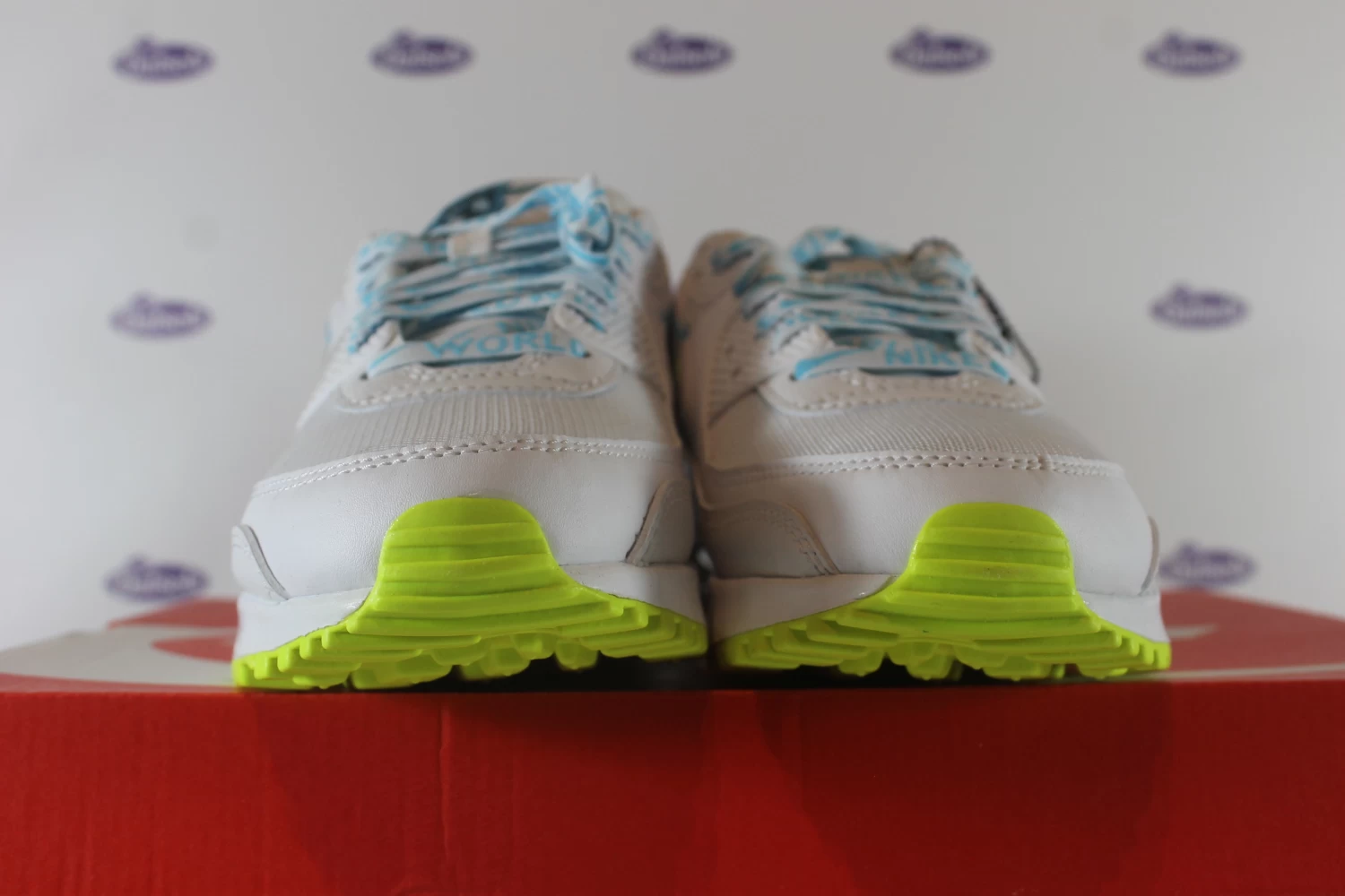 Nike Air Max 90 Worldwide Pack White Volt 5 Nike Air Max 90 Worldwide Pack White Volt - Afbeelding 3