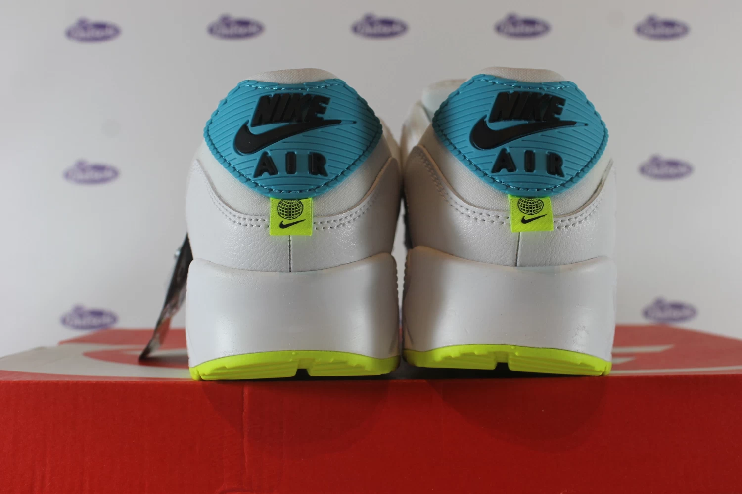 Nike Air Max 90 Worldwide Pack White Volt 6 Nike Air Max 90 Worldwide Pack White Volt - Afbeelding 4