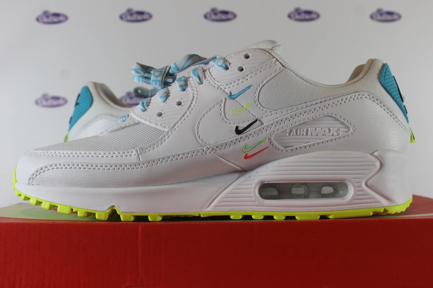 Nike Air Max 90 Worldwide Pack White Volt 8 Nike Air Max 90 Worldwide Pack White Volt - Afbeelding 6