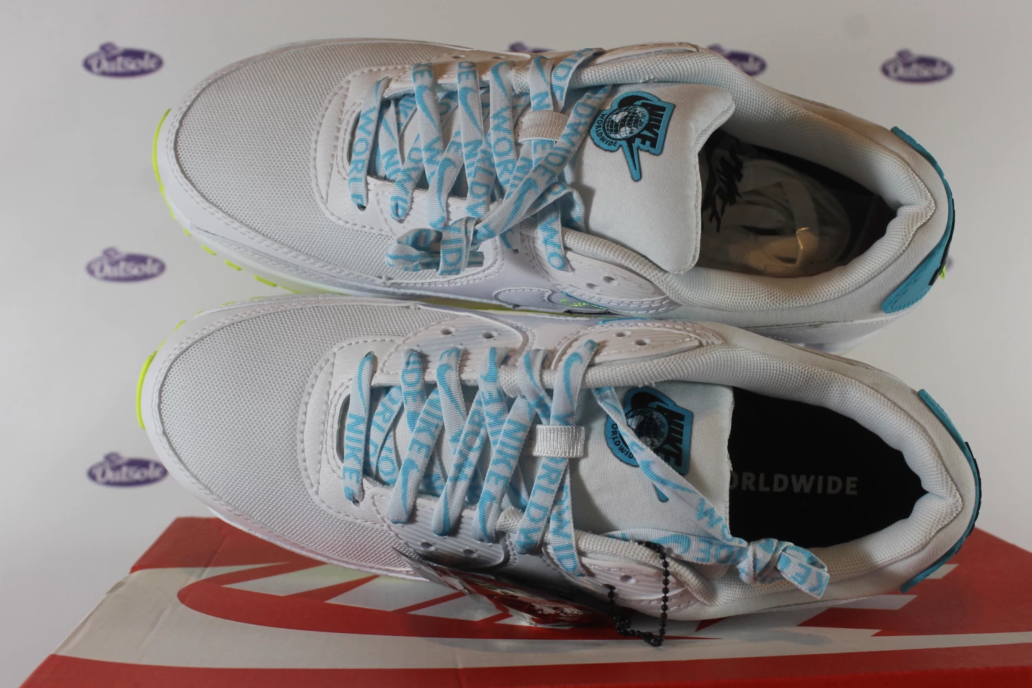 Nike Air Max 90 Worldwide Pack White Volt 9 Nike Air Max 90 Worldwide Pack White Volt - Afbeelding 7